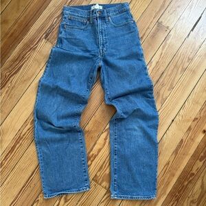 Madewell The Perfect Vintage Wide Leg Crop Jean